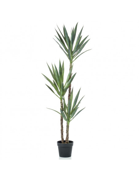 Emerald Yucca Artificiale 150 cm in Vaso