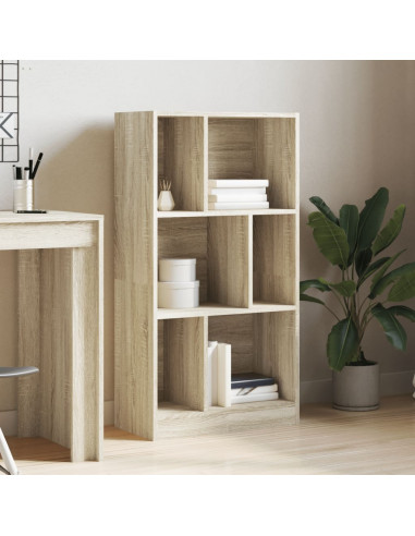 Libreria Rovere Sonoma 57x28,5x107,5 cm in Legno Multistrato