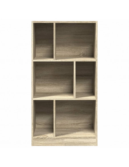 Libreria Rovere Sonoma 57x28,5x107,5 cm in Legno Multistrato