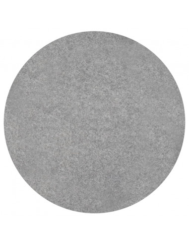 Erba Artificiale con Tacchetti D. 95 cm Grigio Rotondo