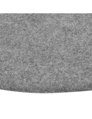 Erba Artificiale con Tacchetti D. 95 cm Grigio Rotondo