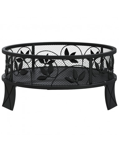 Braciere con Attizzatoio 50 cm XXL in Acciaio