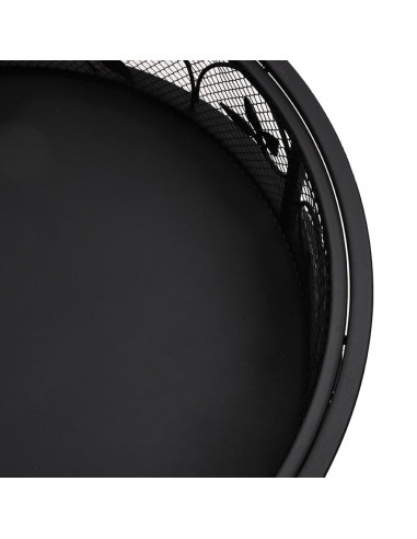 Braciere con Attizzatoio 50 cm XXL in Acciaio