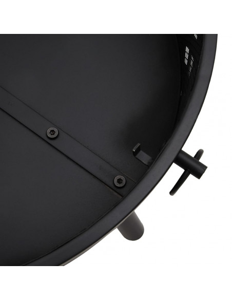 Braciere con Attizzatoio 58 cm XXL in Acciaio