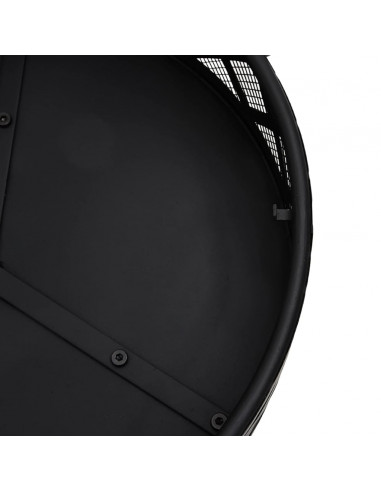 Braciere con Attizzatoio 70 cm XXL in Acciaio