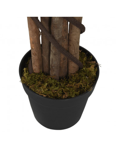 Albero Ficus Lyrata 180 Foglie 150 cm Verde