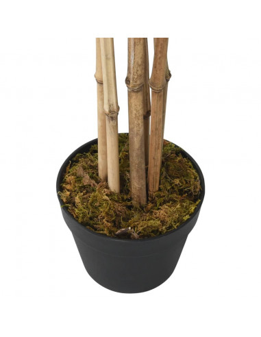 Albero Bambù Artificiale 828 Foglie 150 cm Verde