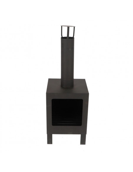 Esschert Design Stufa da Terrazzo S Nera