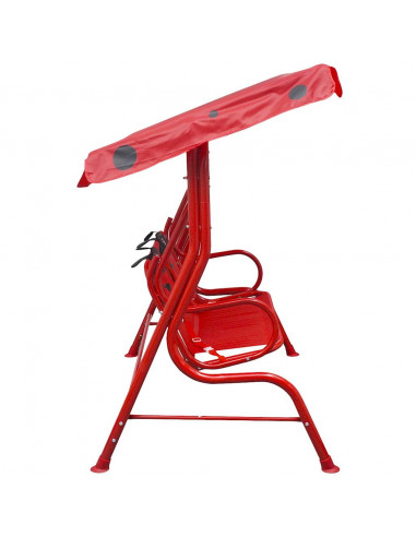 Altalena per bambini rossa