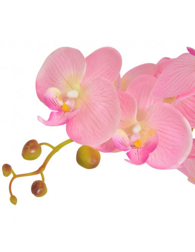Orchidea Artificiale con Vaso75 cm Rosa
