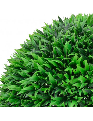 Sfere di Bosso Artificiale 2 pz 55 cm