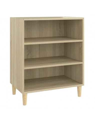 Credenza Rovere Sonoma 57x35x70 cm in Legno Multistrato