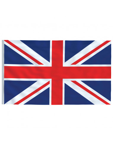 Asta e Bandiera Regno Unito 6,23 m Alluminio