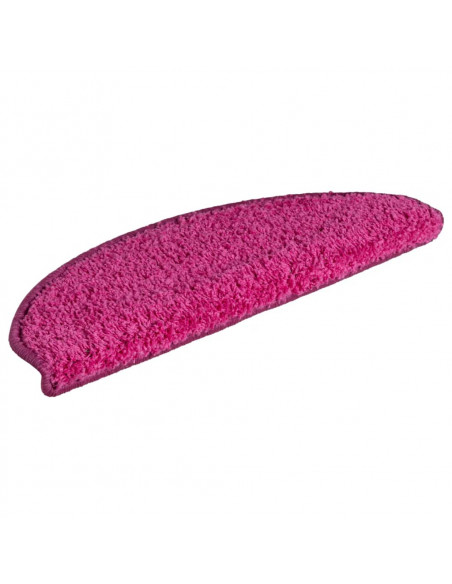 Tappetini per Scale 15 pz Rosa 65x21x4 cm