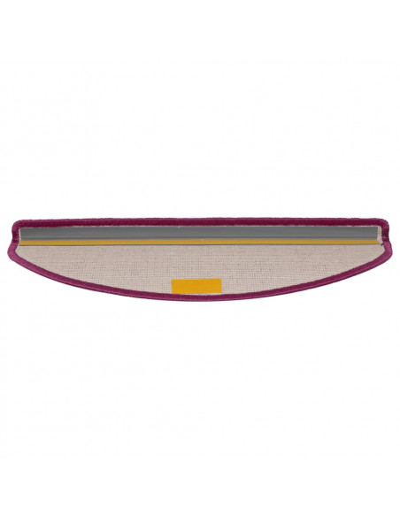 Tappetini per Scale 15 pz Rosa 65x21x4 cm