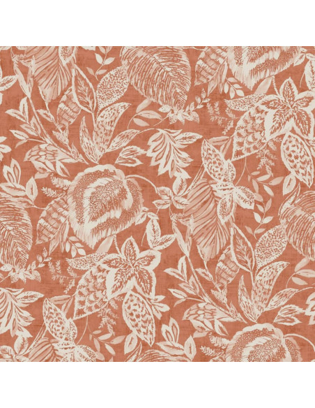 DUTCH WALLCOVERINGS Carta da Parati Mae Arancione e Beige