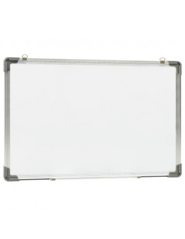 Lavagna Magnetica Bianca Cancellabile a Secco 50x35 cm Acciaio