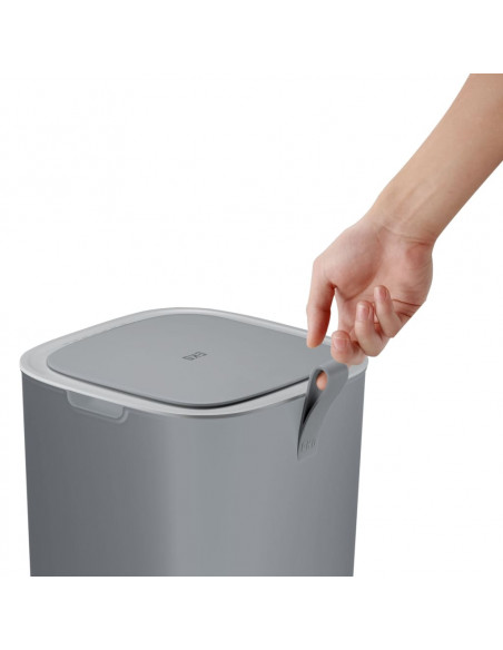 EKO Pattumiera con Sensore Smart Morandi Smart 30 L Grigia
