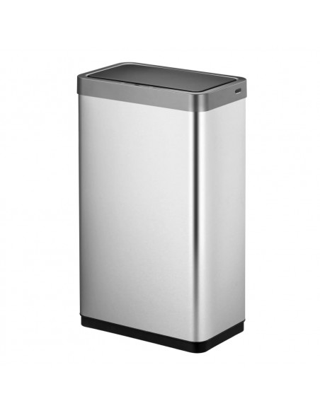 EKO Pattumiera con Sensore Mirage X 80 L Argento Opaco