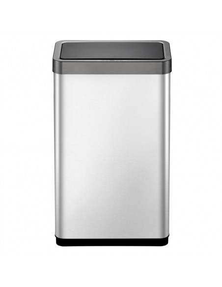 EKO Pattumiera con Sensore Mirage X 80 L Argento Opaco