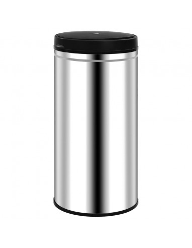Pattumiera Automatica con Sensore 70 L in Acciaio Inossidabile