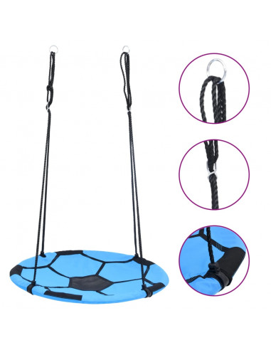 Altalena a Nido con Trama a Pallone da Calcio 100 cm