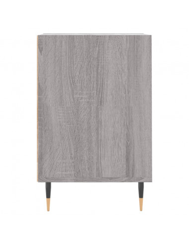 Mobile TV Grigio Sonoma 160x35x55 cm in Legno Multistrato