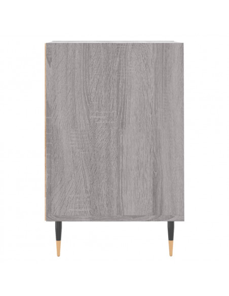 Mobile TV Grigio Sonoma 160x35x55 cm in Legno Multistrato