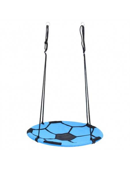 Altalena a Nido con Trama a Pallone da Calcio 100 cm