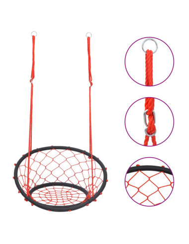 Sedia a Dondolo a Rete 60 cm