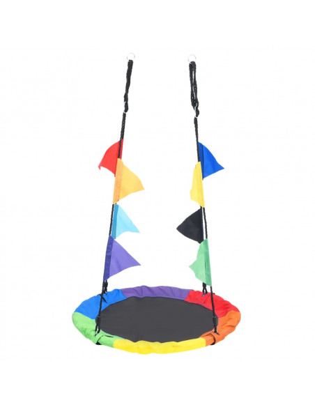 Altalena Arcobaleno con Bandiere 100 cm