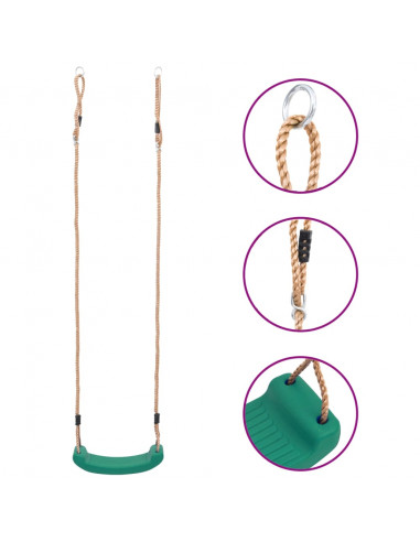 Seggiolino per Altalena per Bambini Verde