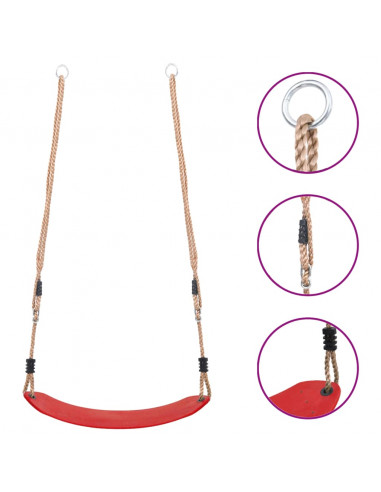 Seggiolino per Altalena per Bambini Rosso