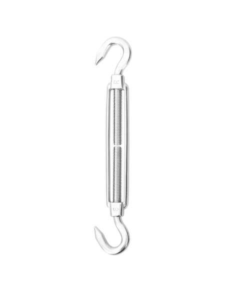 Set Accessori per Vela Parasole 9 pz in Acciaio Inossidabile