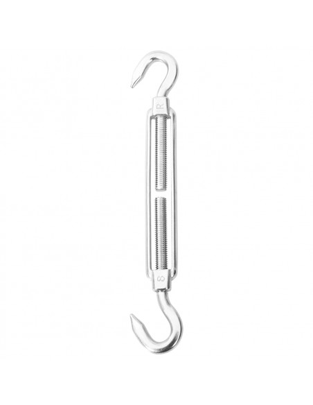 Kit di Fissaggio Vela Parasole 6 pz in Acciaio Inossidabile
