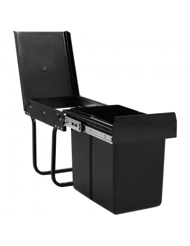 Cestino Estraibile per Mobile Cucina Chiusura Ammortizzata 20L