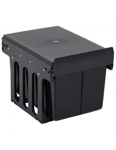 Cestino Estraibile per Mobile Cucina Chiusura Ammortizzata 36L