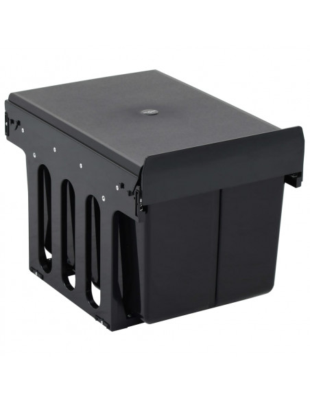 Cestino Estraibile per Mobile Cucina Chiusura Ammortizzata 36L