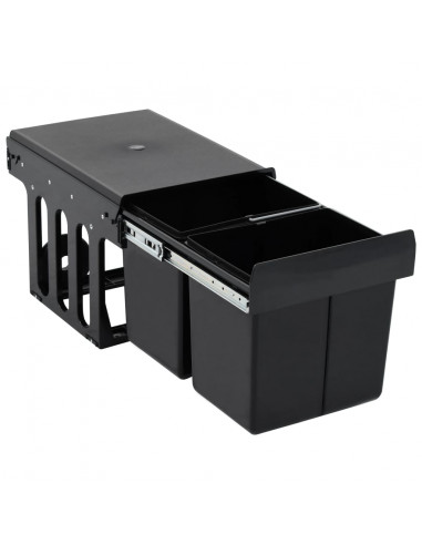 Cestino Estraibile per Mobile Cucina Chiusura Ammortizzata 36L