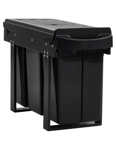 Cestino Estraibile per Mobile Cucina Chiusura Ammortizzata 36L