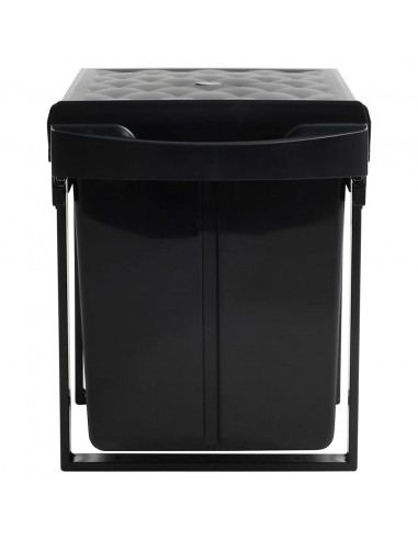 Cestino Estraibile per Mobile Cucina Chiusura Ammortizzata 48L