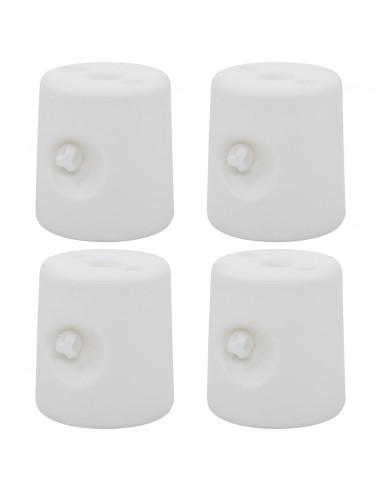 Pesi per Gazebo 4 pz in PE Bianchi