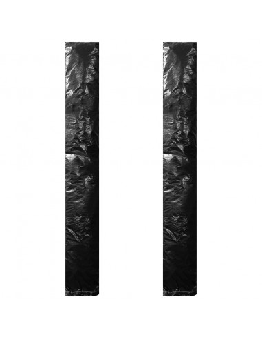 Teli di Protezione per Ombrellone con Cerniera 2 pz PE 175 cm