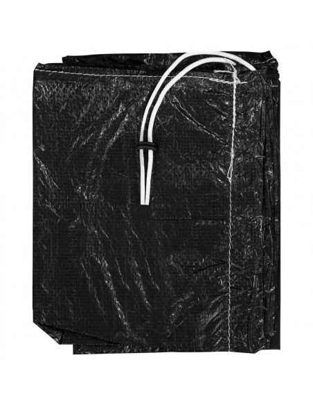 Teli di Protezione per Ombrellone con Cerniera 2 pz PE 175 cm