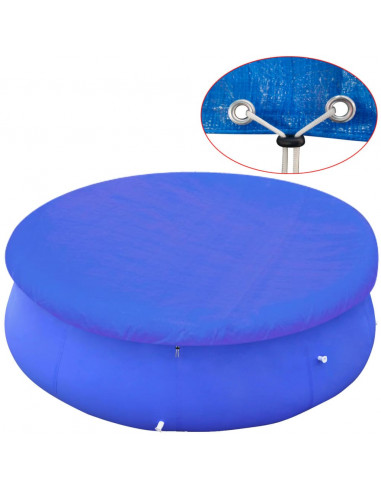 Telo di Copertura per Piscina Fuoriterra 450-457 cm Rotonda