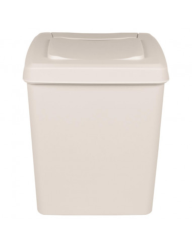 Contenitori Impilabili per Rifiuti 3pz Bianco 75L Polipropilene