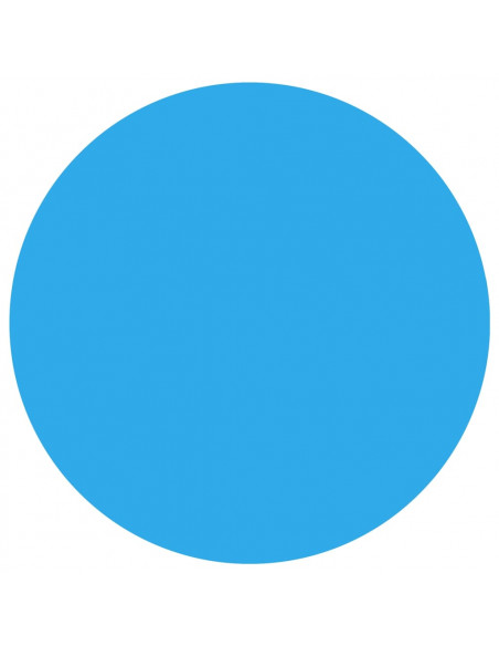 Telo Copripiscina Solare Copertura Rotonda PE 488 cm Blu