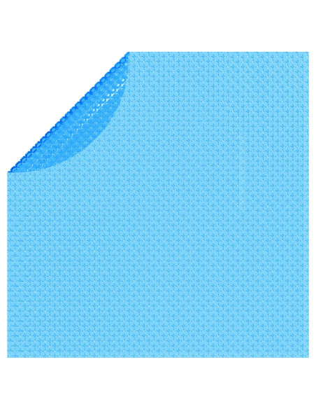 Telo Copripiscina Solare Copertura Rotonda PE 549 cm Blu