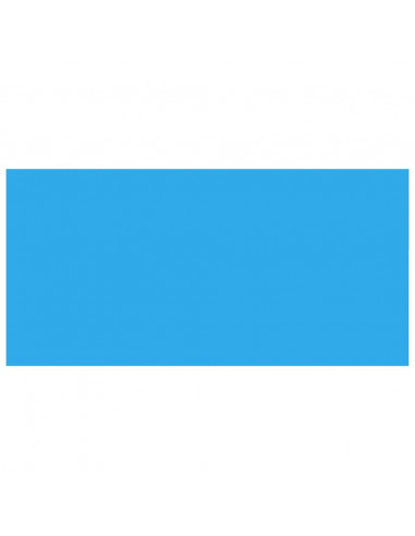 Telo Copripiscina Solare Copertura Rettangolare PE 450 x 220 cm Blu