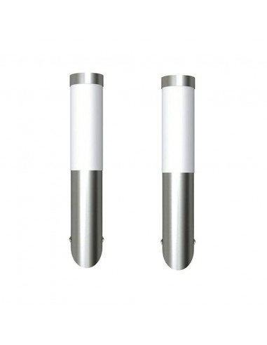 Applique da Esterno 2 pz in Acciaio Inossidabile